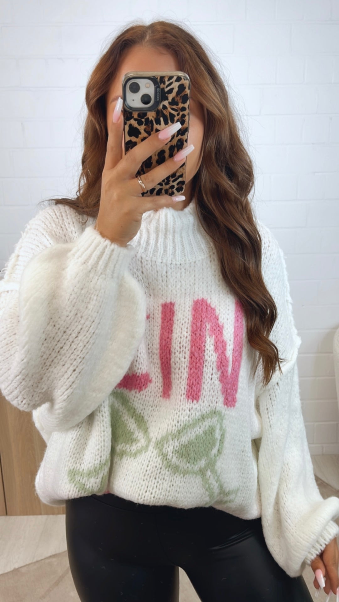 Pullover " Cin Cin " / weiss Art. 12317