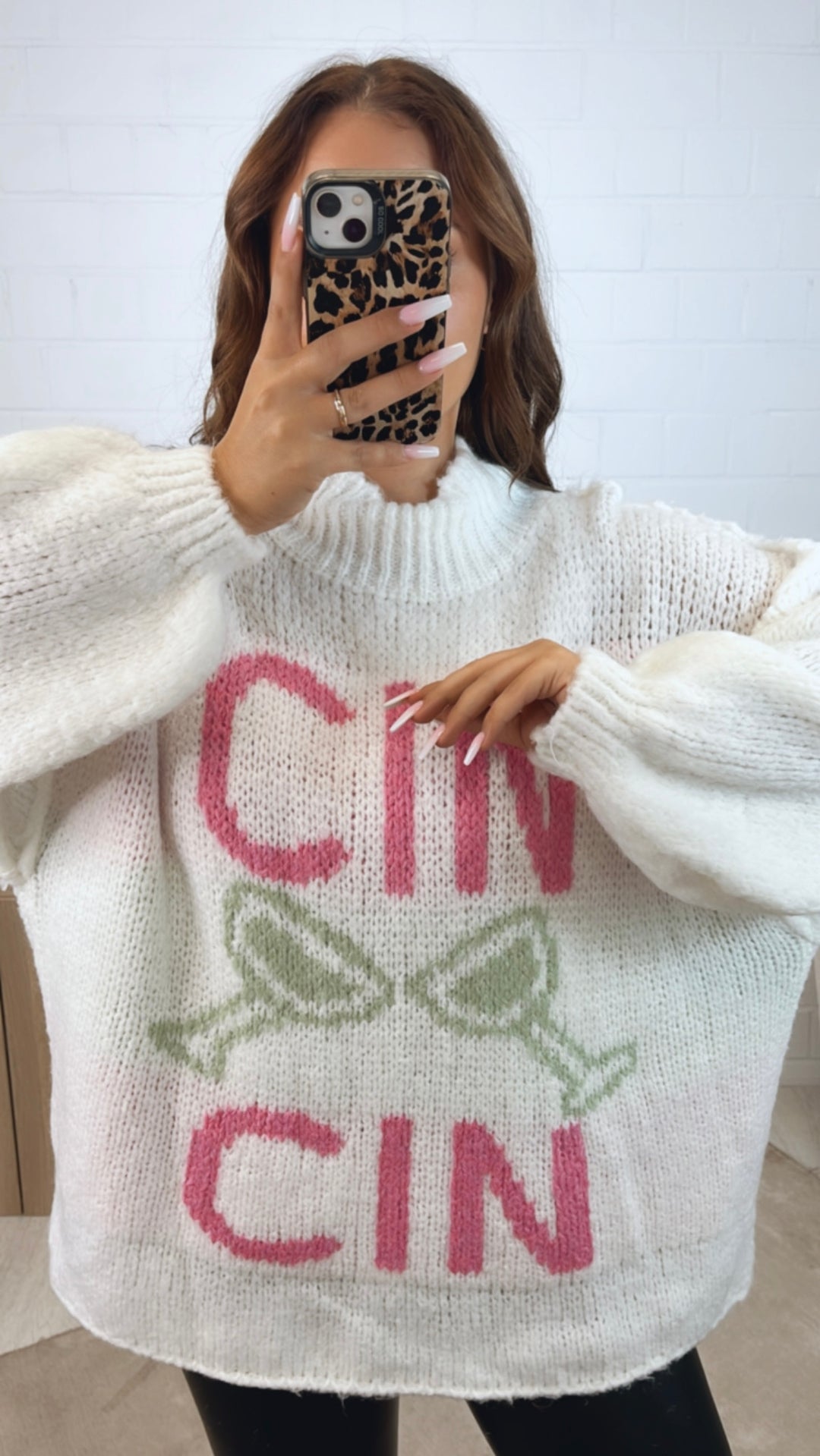 Pullover " Cin Cin " / weiss Art. 12317