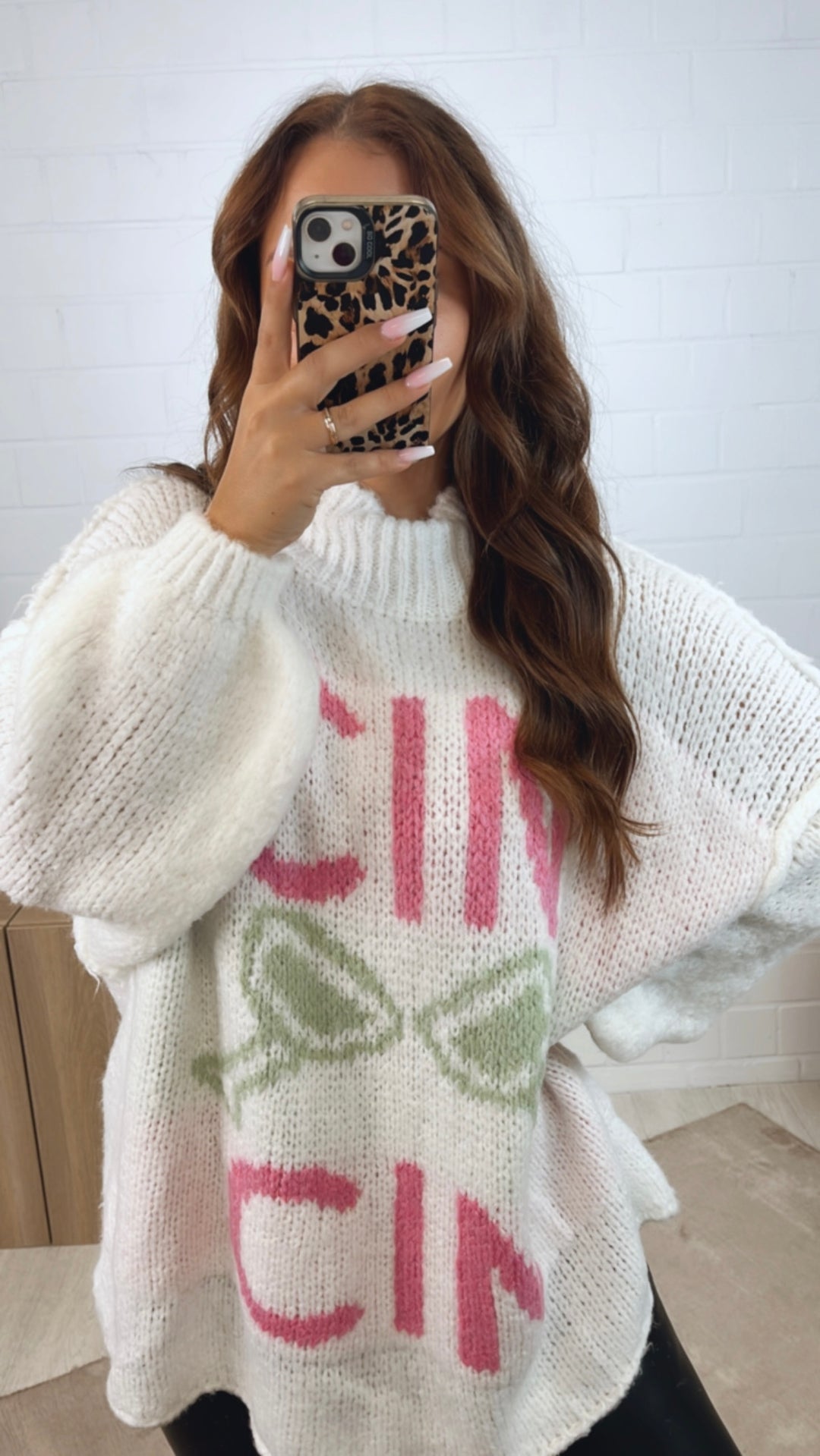 Pullover " Cin Cin " / weiss Art. 12317