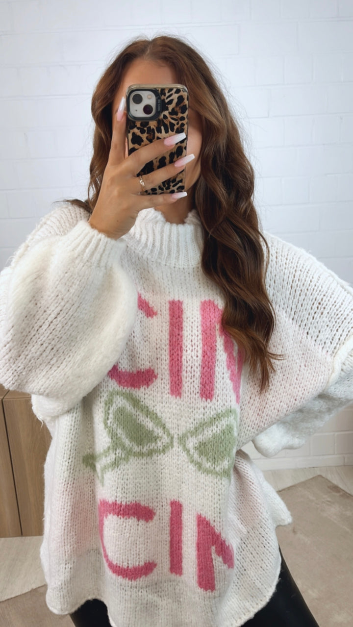 Pullover " Cin Cin " / weiss Art. 12317