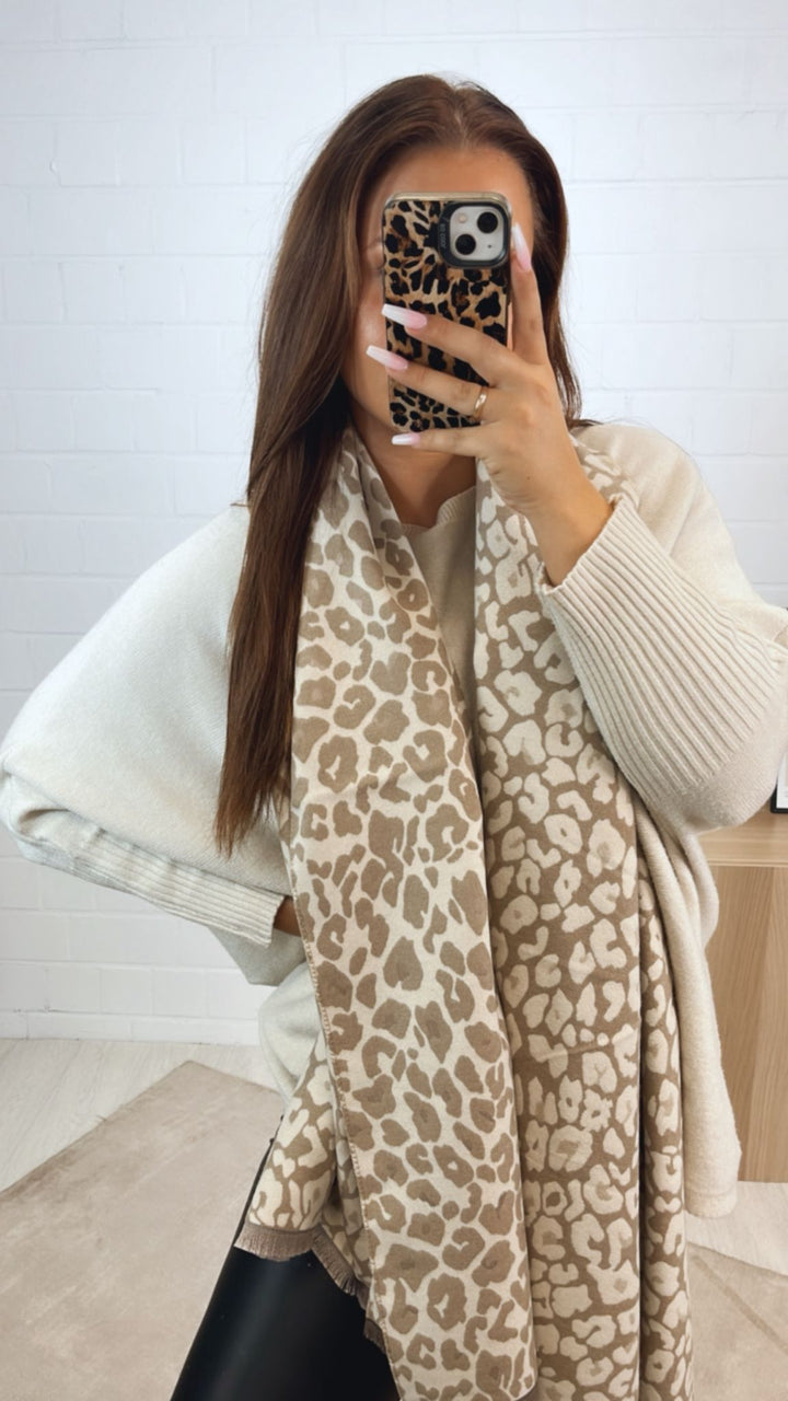 Leo Wendeschal in hellen Tönen / beige - creme Art. 122363