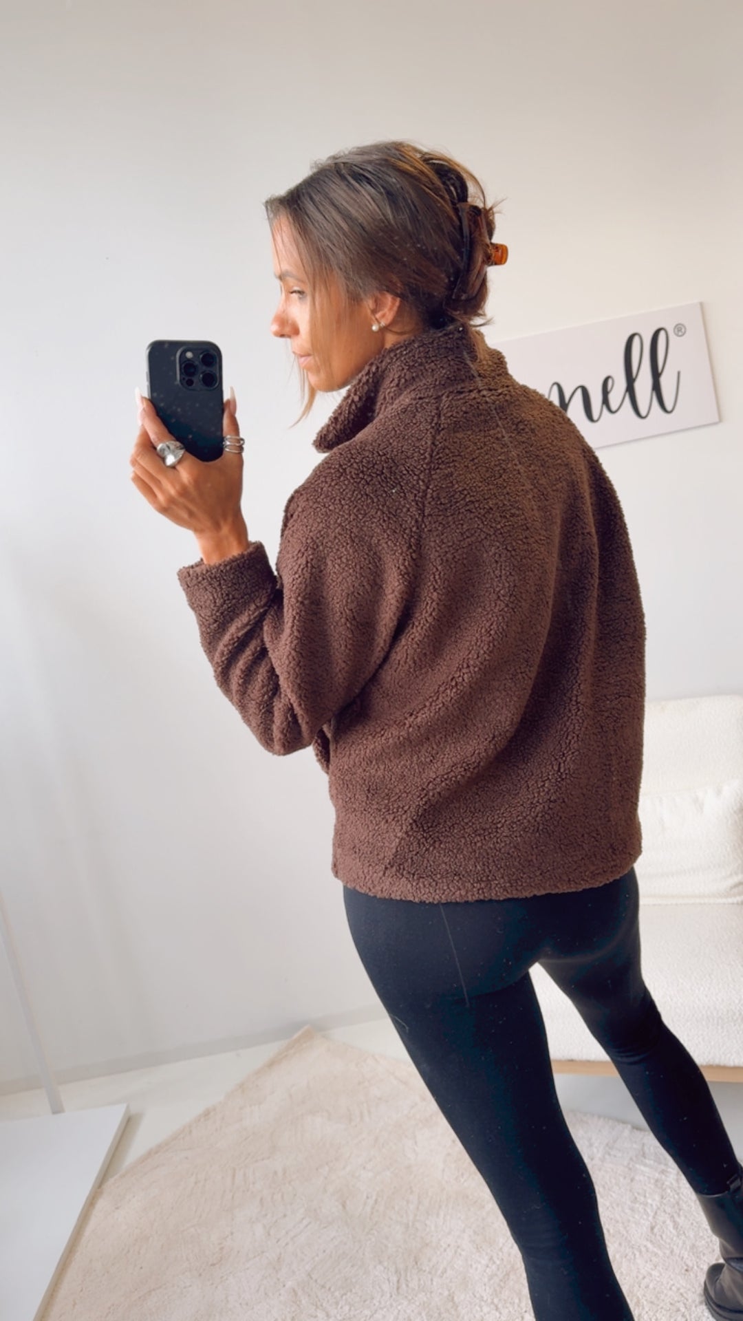 TEDDY Jacke " Dress for Yourself " / braun Art. 12473
