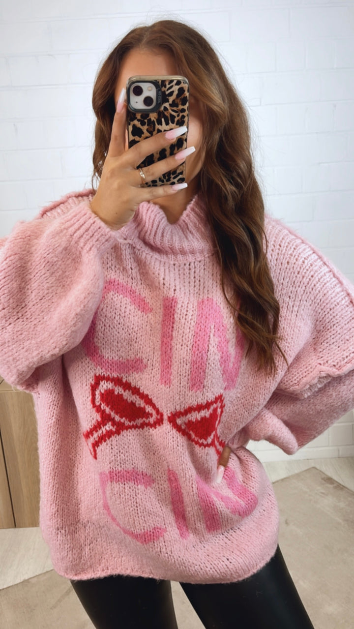 Pullover " Cin Cin " / rosa Art. 12316