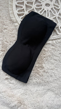 Bandeau Top BH / schwarz Art.16349