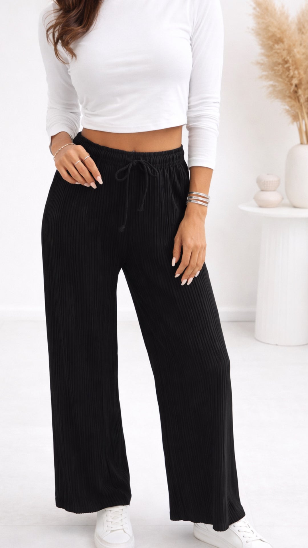 Lockere Hose / schwarz Art. 8969