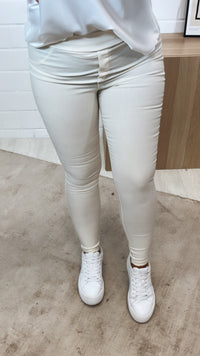 JEGGINGS Hose / creme beige Art. 11251