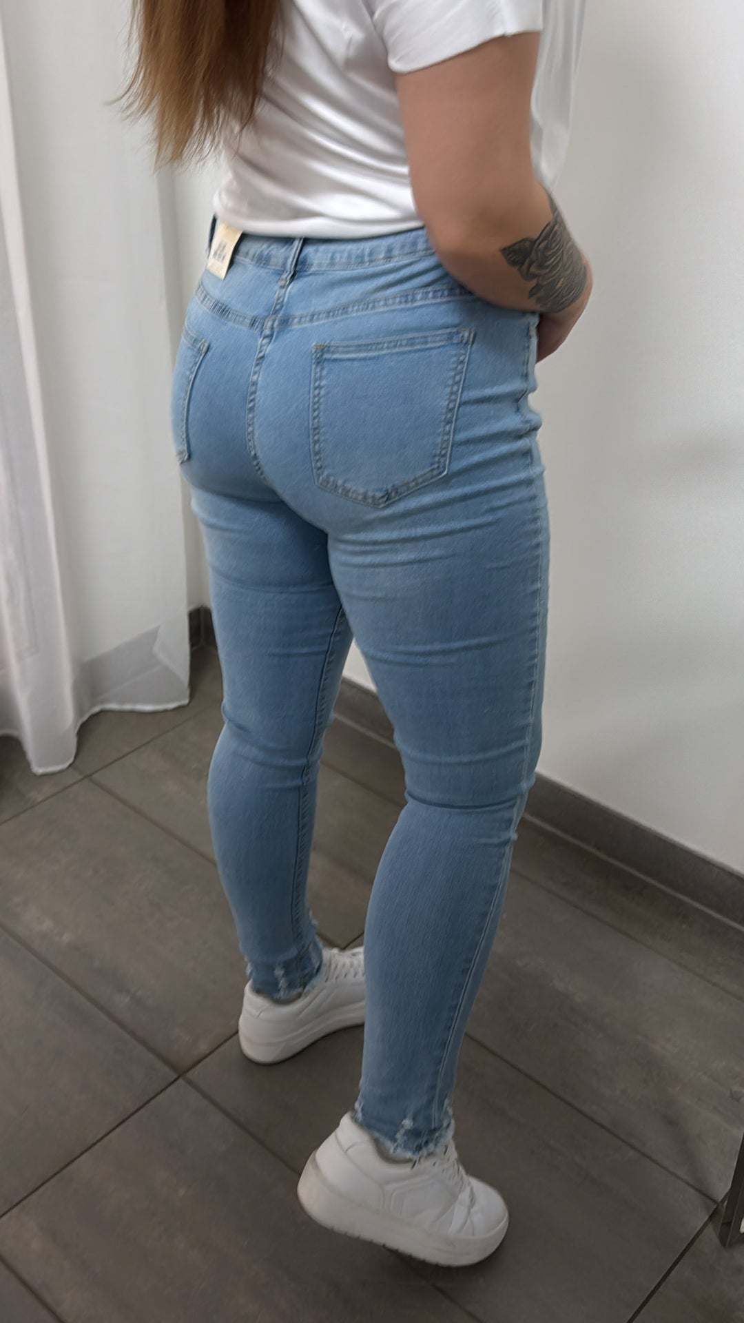 Jeans Hose " RYS-305-L " / helles blau Art. 14206