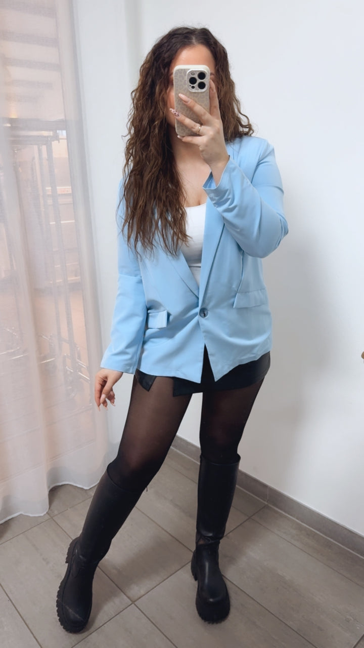zeitloser Blazer / hell blau Art. 14110