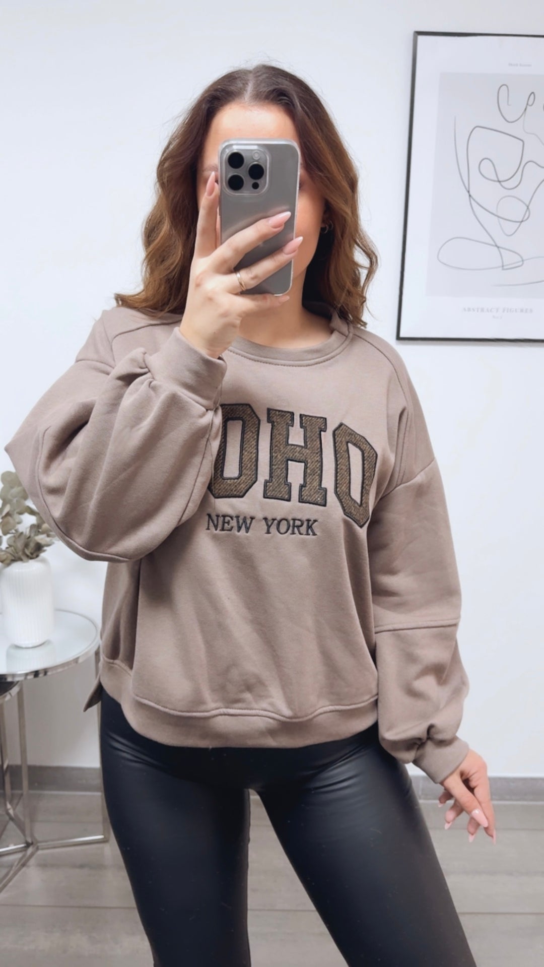 Sweater " SOHO " / taupe Art. 13156