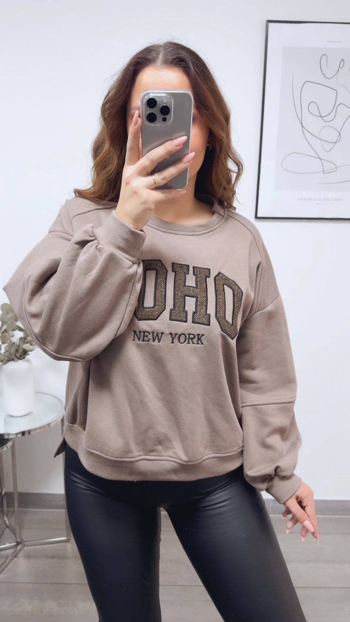 Sweater " SOHO " / taupe Art. 13156