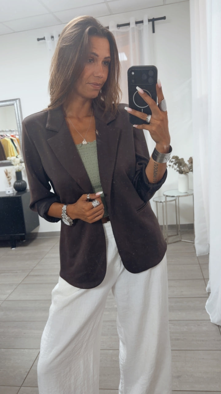 Blazer Butterstoff / braun Art. 15838