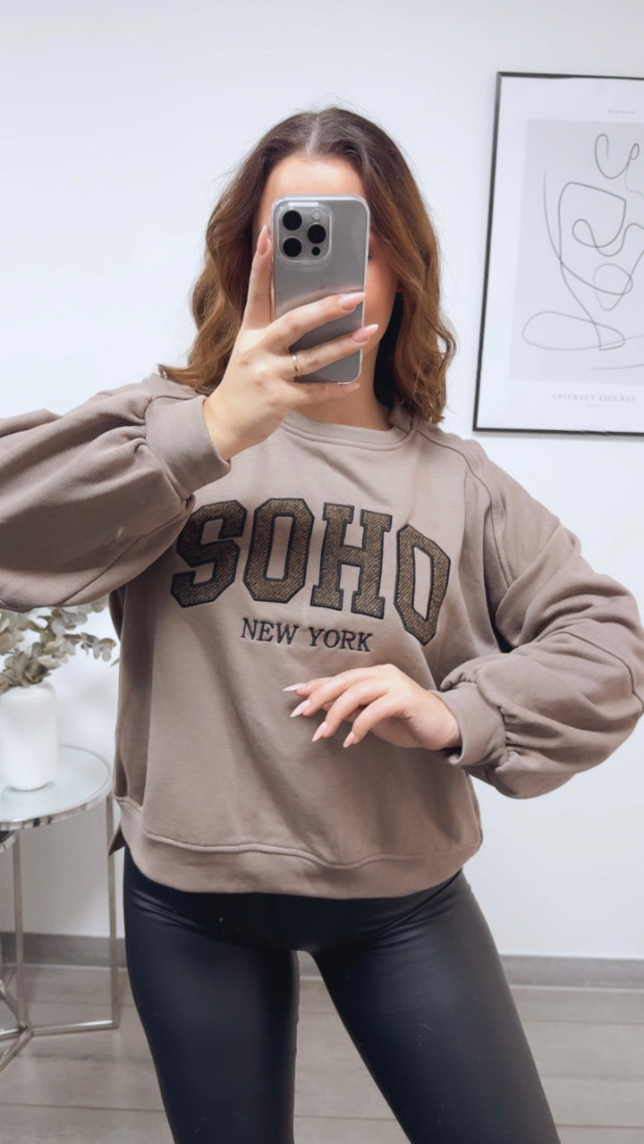 Sweater " SOHO " / taupe Art. 13156