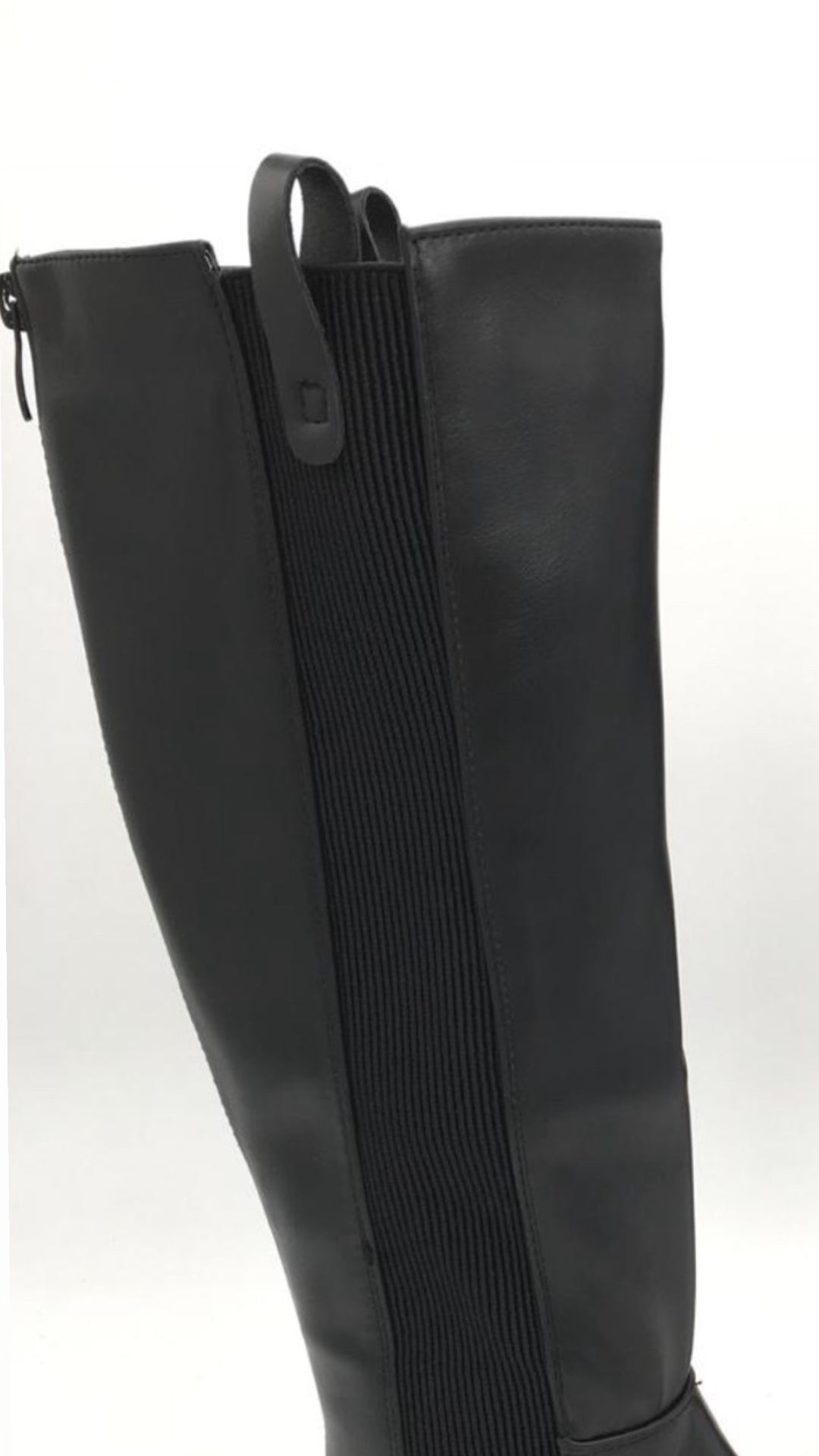 Stretch-Stiefel lang " A-976 " / schwarz Art. 122300