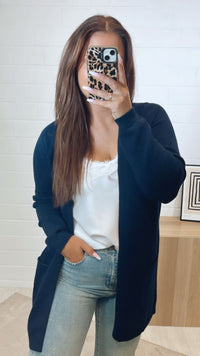 Leichter, dünner Cardigan / dunkel blau Art.12290