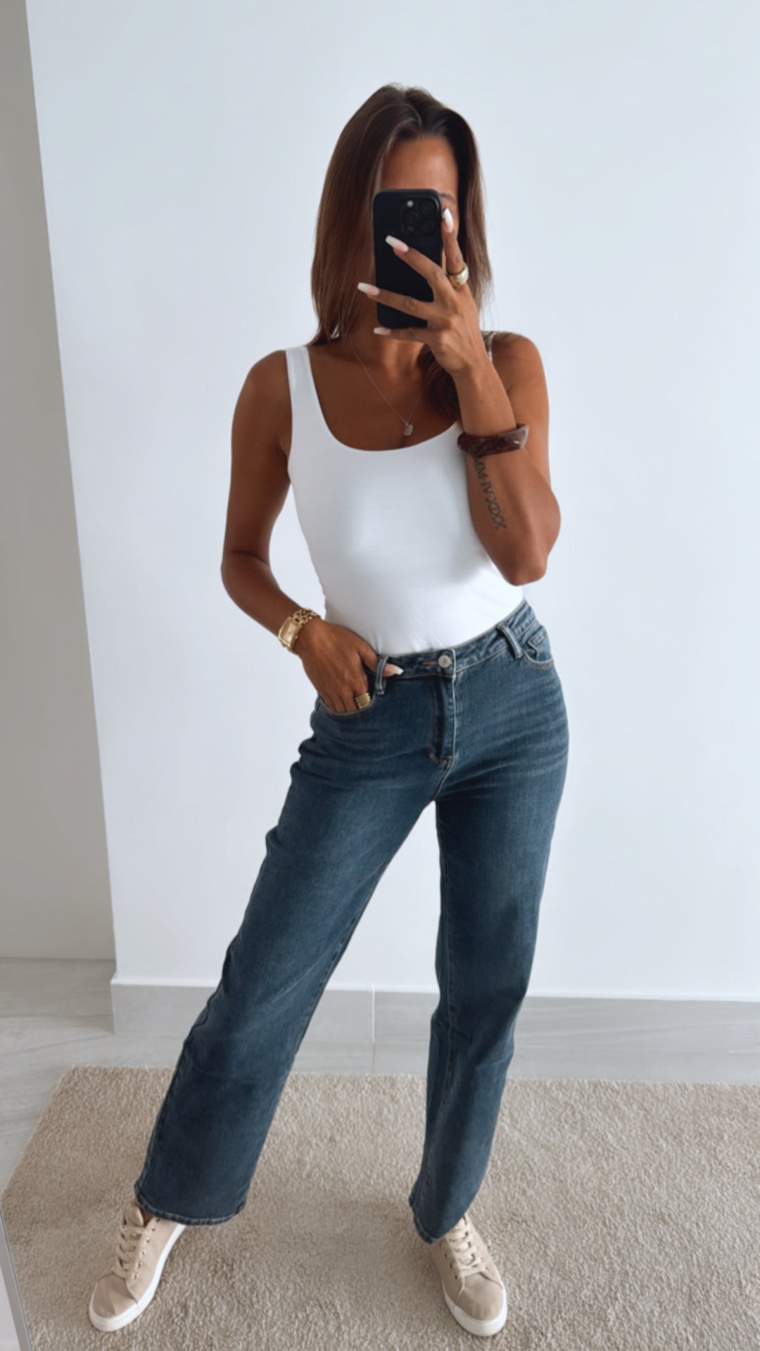 Straight leg Jeans " T315-4 " / ultra dunkles blau Art. 11111