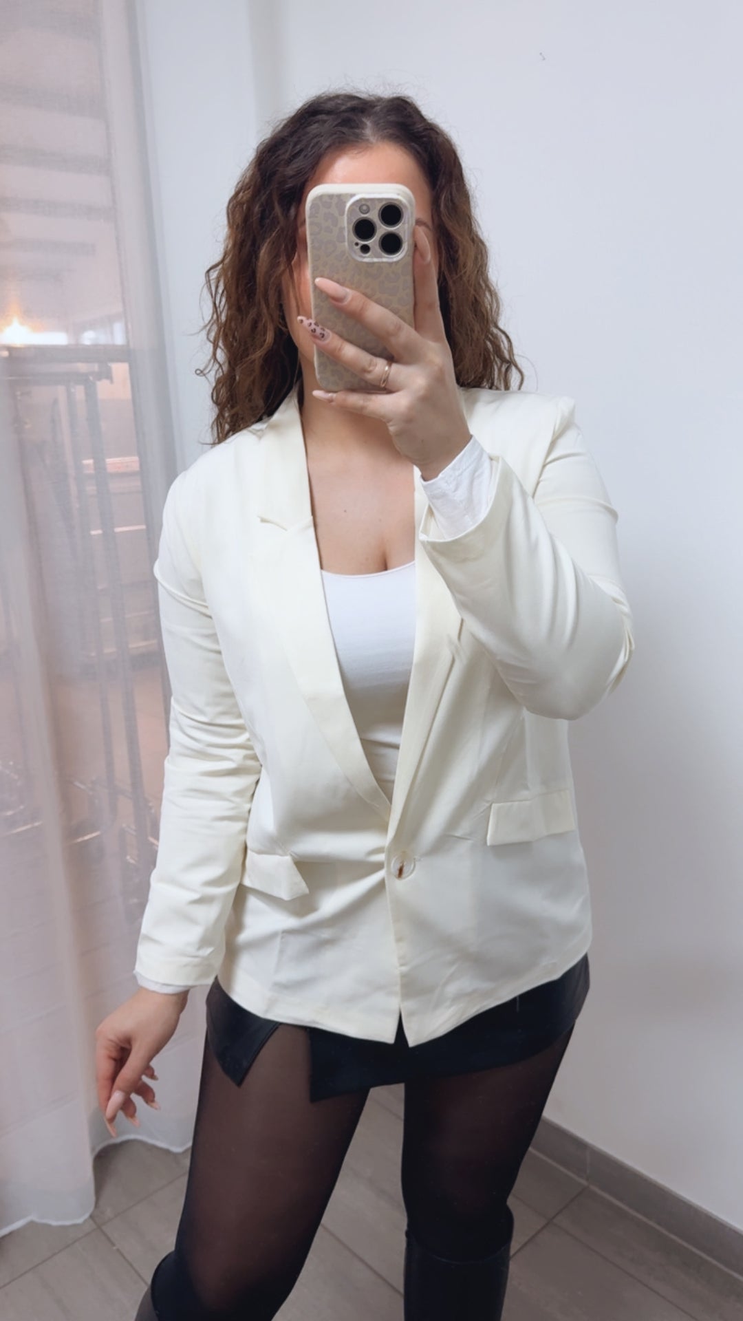 zeitloser Blazer / Eierschale Art. 14109