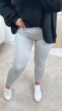 dickere Leggings / hell grau Art. 12864