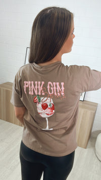T-shirt " pink strawberry " / cappuccino Art. 9536