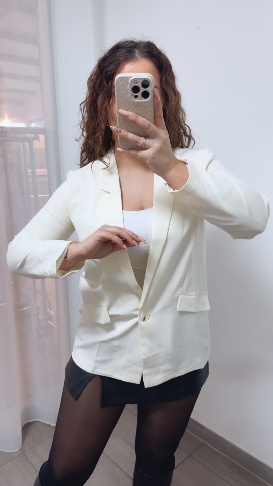 zeitloser Blazer / Eierschale Art. 14109