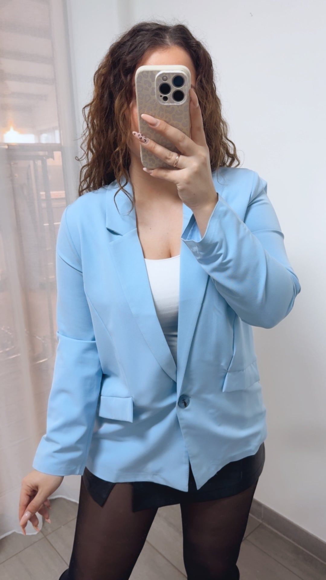 zeitloser Blazer / hell blau Art. 14110