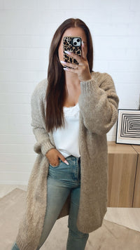 Kuscheliger Cardigan / beige Art.11294