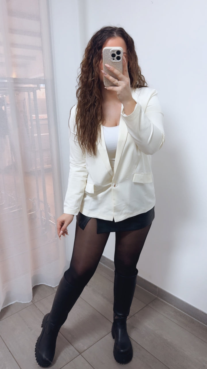 zeitloser Blazer / Eierschale Art. 14109