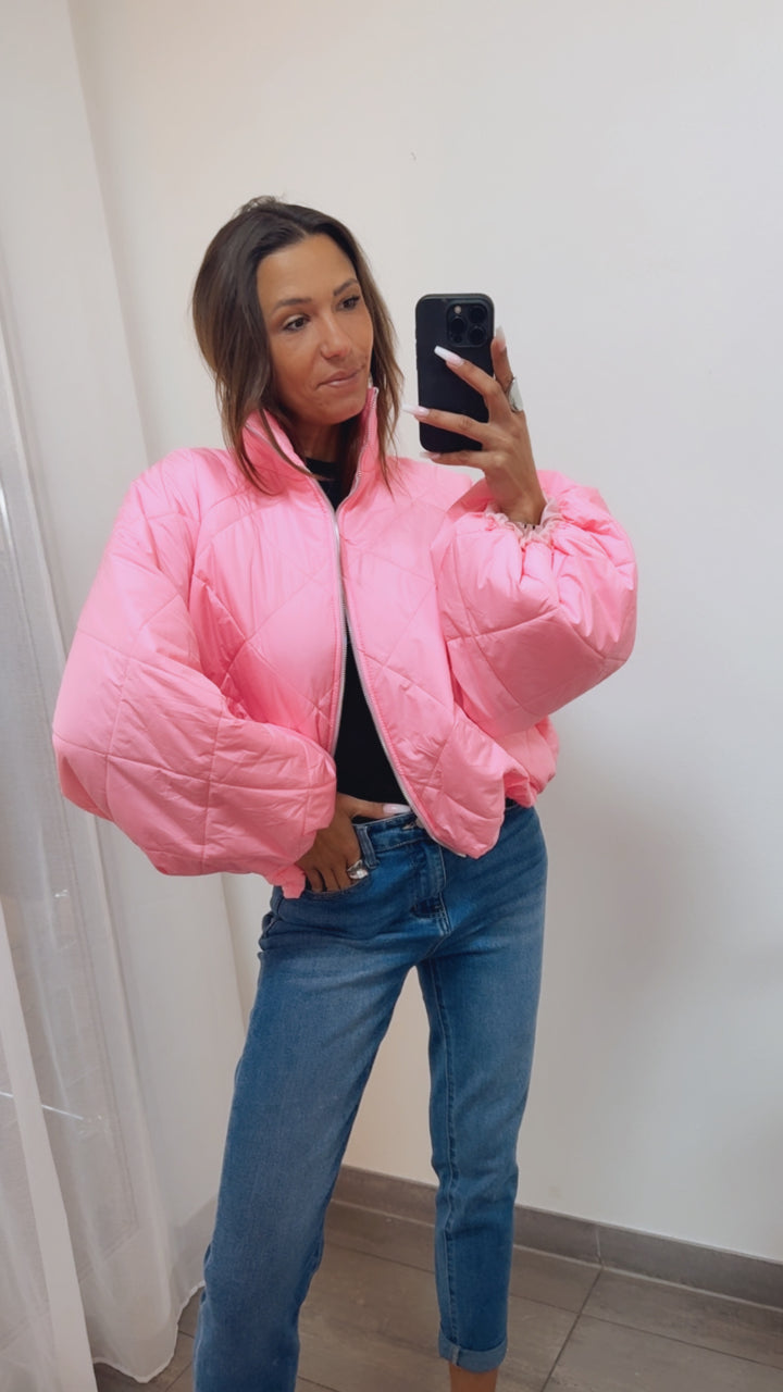 Puffer Jacke / soft pink Art. 14368