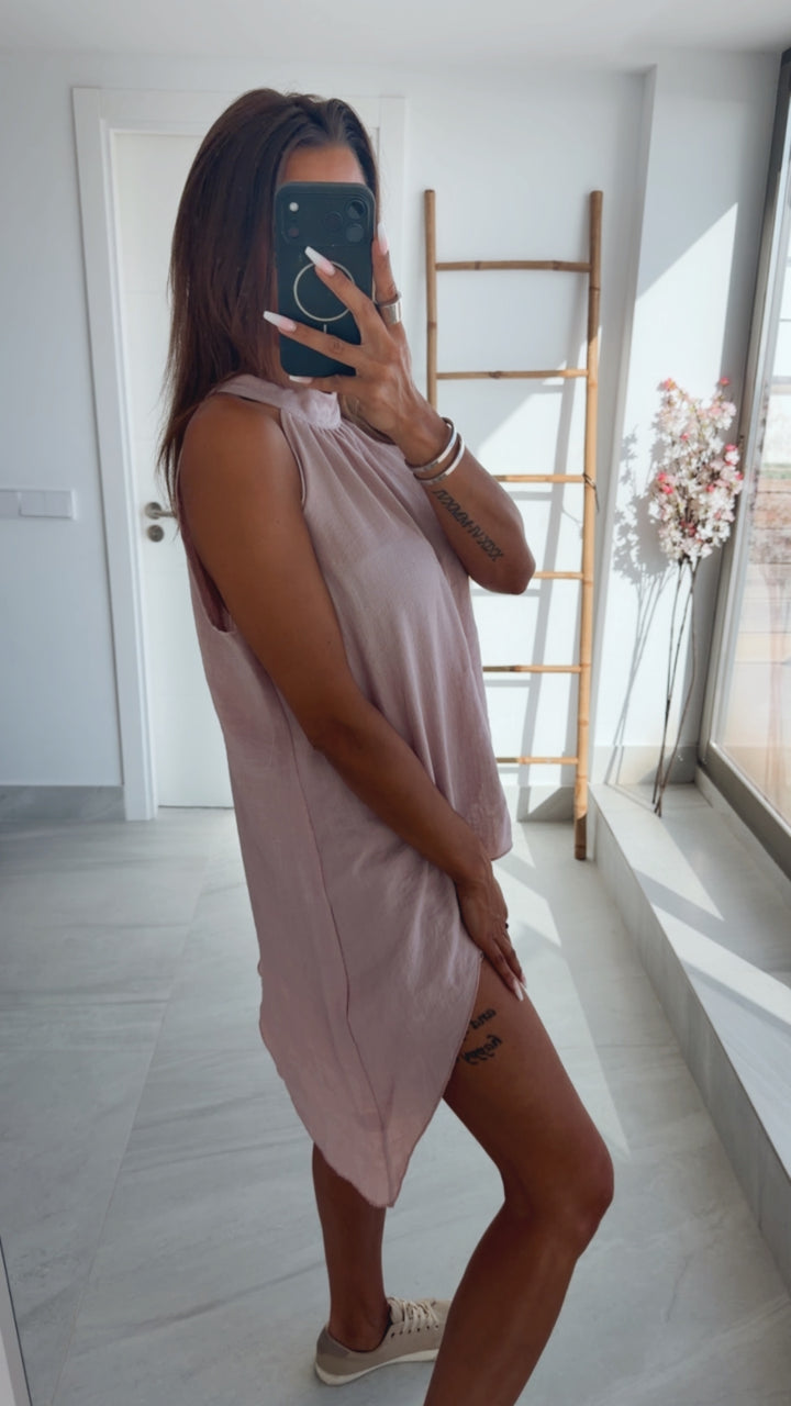 Asymmetrisches Top / altrosa Art.15182