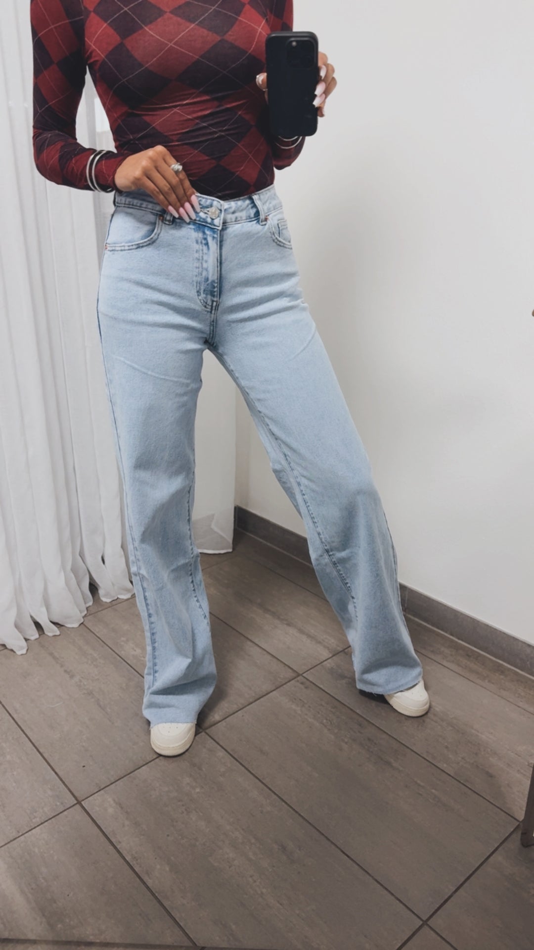 Extra Tall WIDE LEG Jeans Hose " RD7392 / RD7377" / ultra hell blau verw. Art. 14117