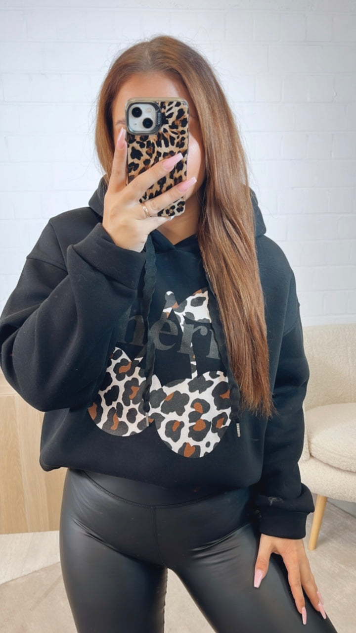 Cherry Leo Hoodie / schwarz Art. 12619