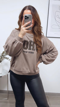 Sweater " SOHO " / taupe Art. 13156