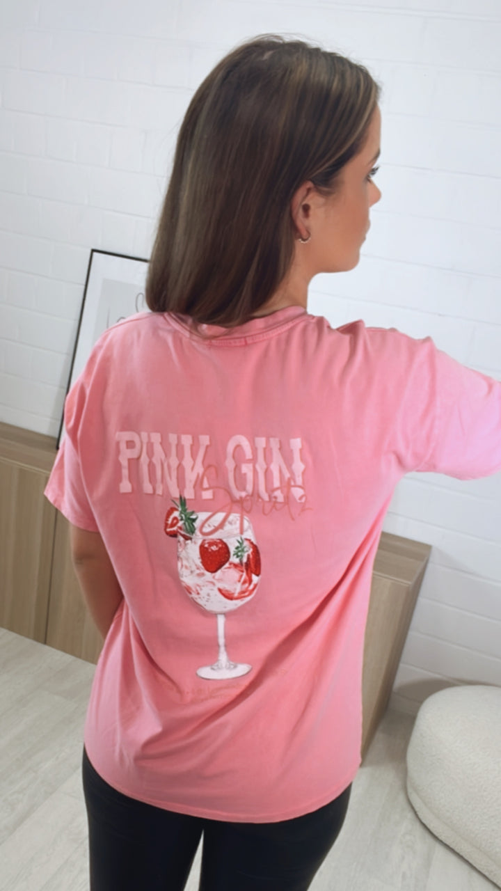 T-shirt " pink strawberry " / rosa beere Art. 9534