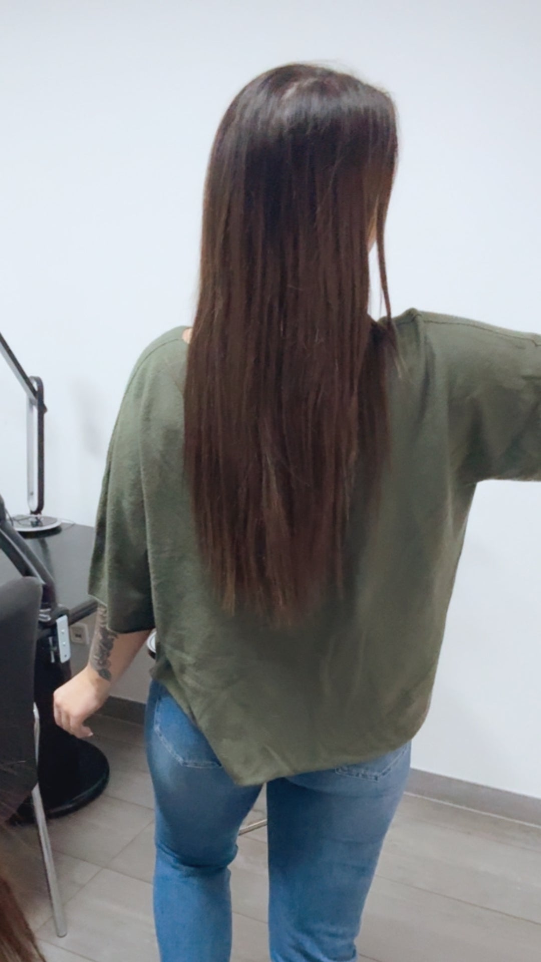 leichter Pullover, kurze Arme / khaki Art. 13716