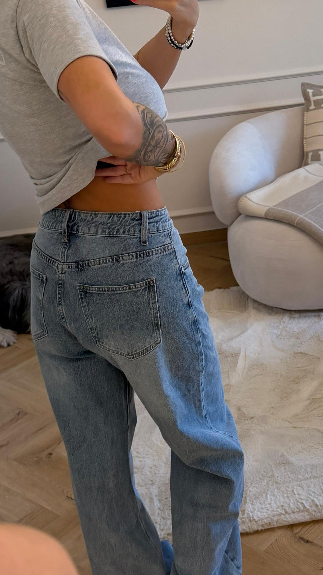 BALLON Jeans Hose " M66289 " / hell blau verwaschen Art. 13999