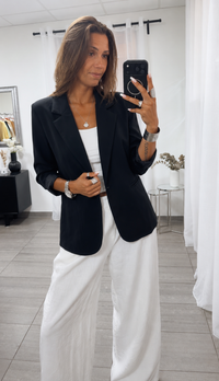 Blazer Butterstoff / schwarz Art. 15840