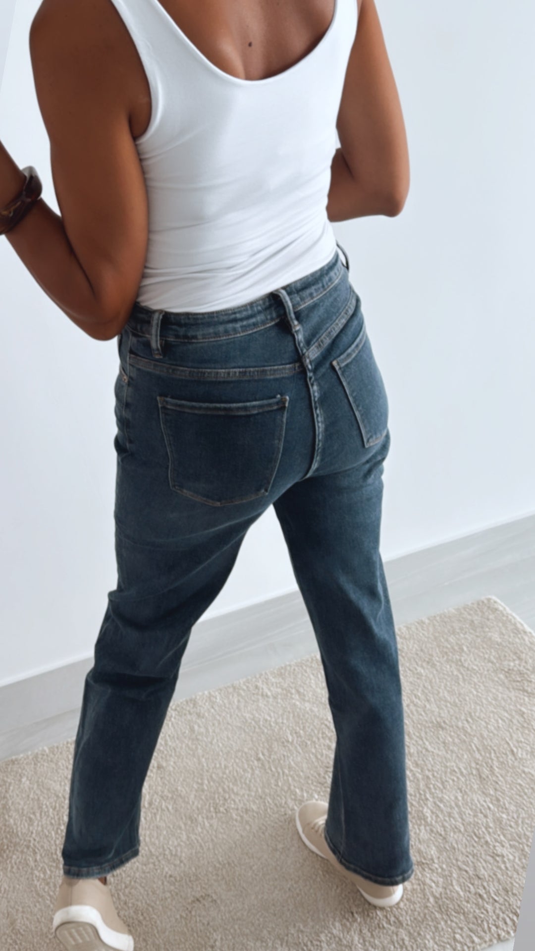 Straight leg Jeans " T315-4 " / ultra dunkles blau Art. 11111