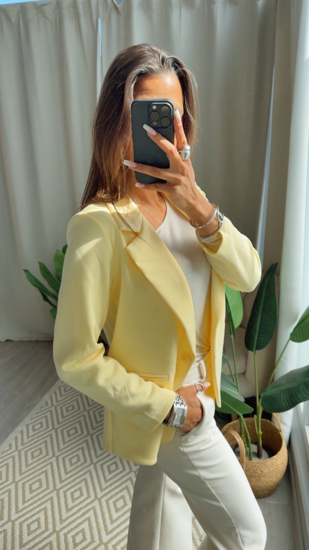 Blazer Butterstoff / soft gelb Art.14645