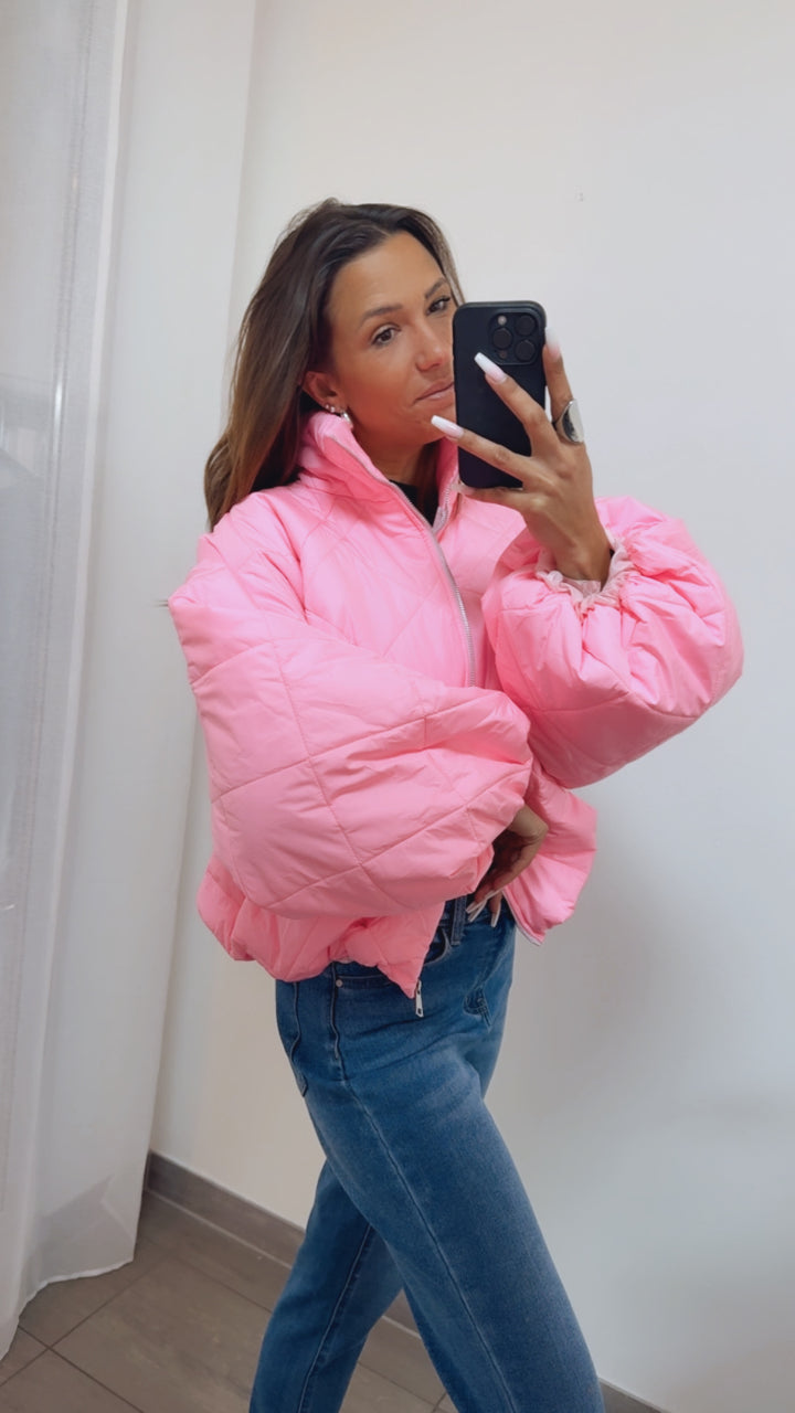 Puffer Jacke / soft pink Art. 14368