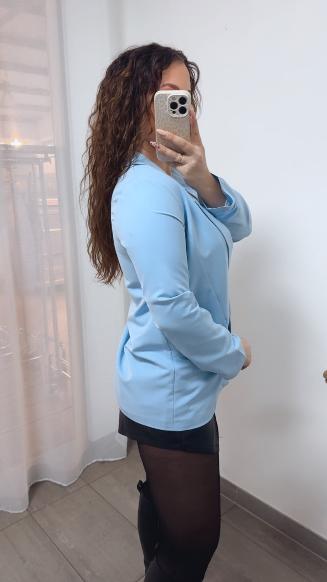 zeitloser Blazer / hell blau Art. 14110