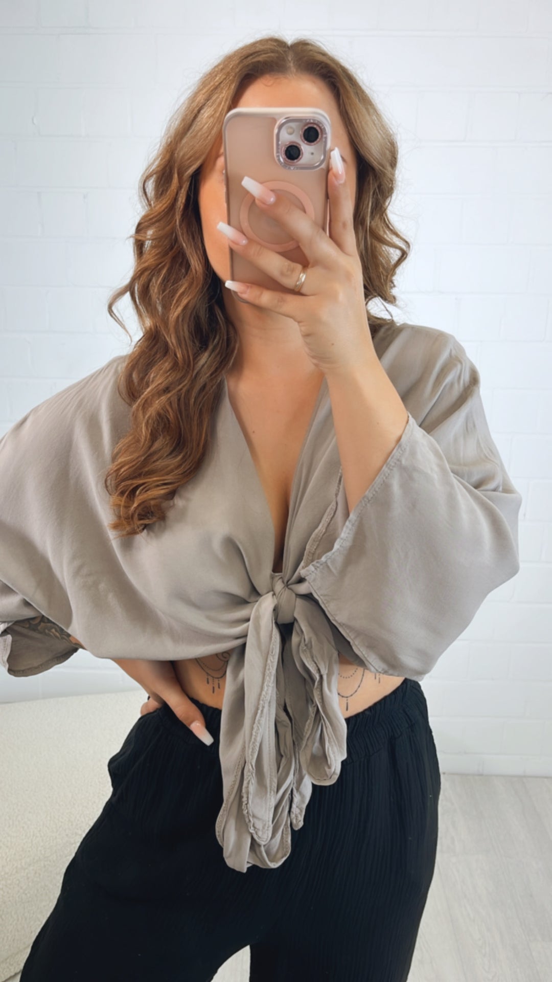 Bolero Oberteil / taupe Art. 10383