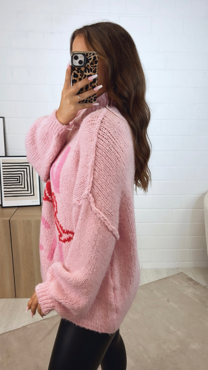 Pullover " Cin Cin " / rosa Art. 12316