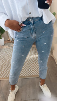 HERZEN MOM Jeans Hose " RD3387 " / Art. 14267