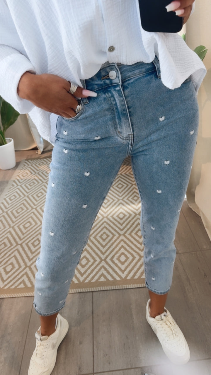 HERZEN MOM Jeans Hose " RD3387 " / Art. 14267