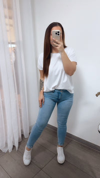 Jeans Hose " RYS-305-L " / helles blau Art. 14206