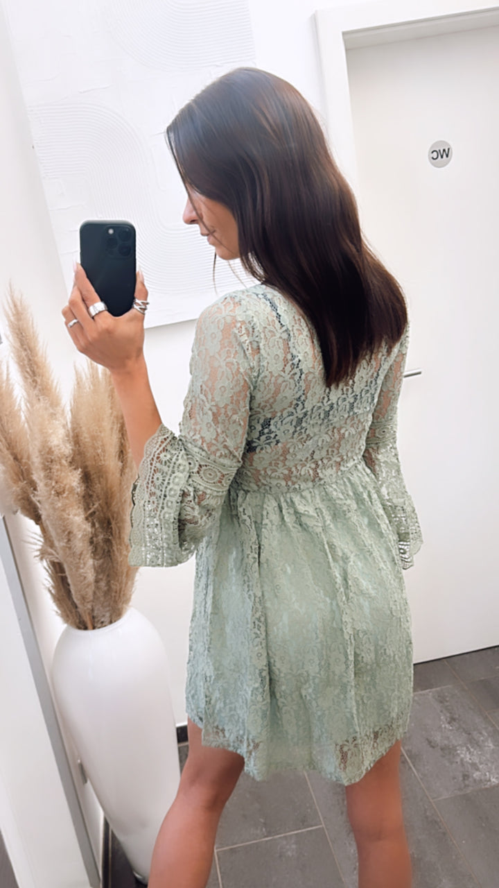 Boho Kleid / khaki Art. 5834