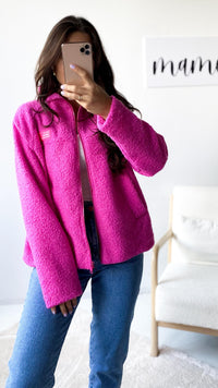 TEDDY Jacke " Dress for Yourself " / pink Art. 12663