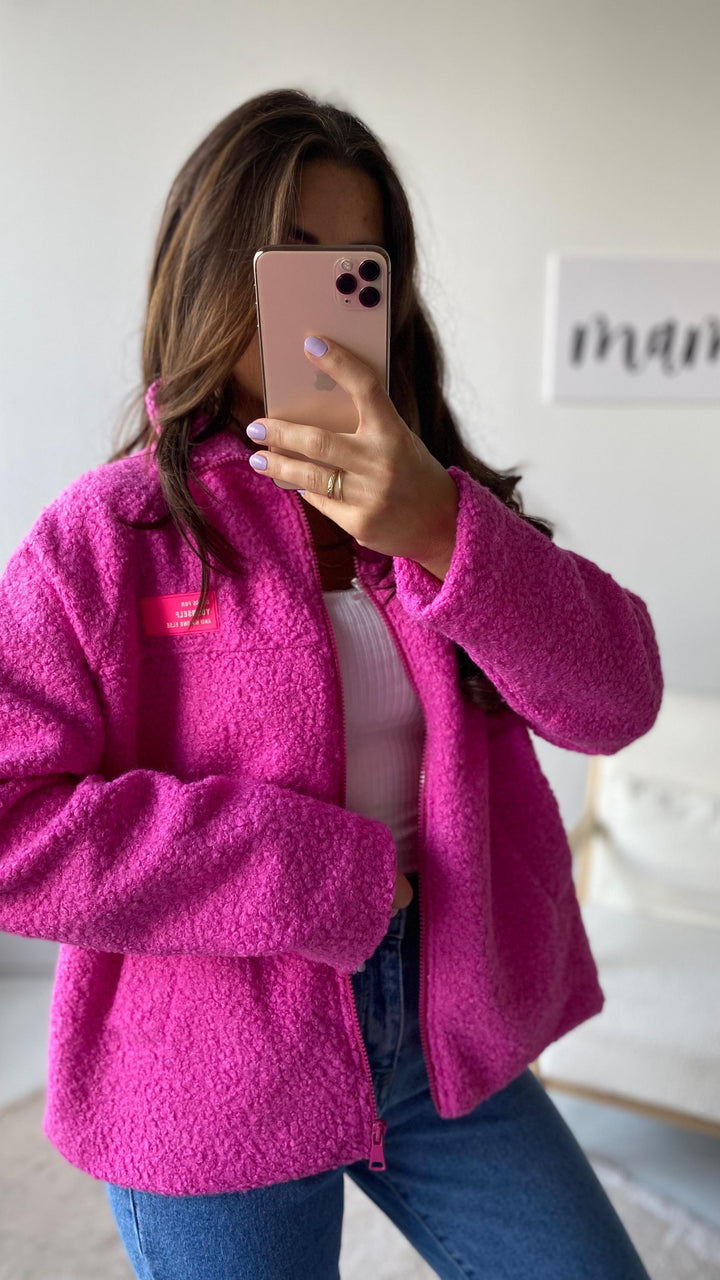 TEDDY Jacke " Dress for Yourself " / pink Art. 12663