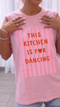Oversize Shirt " Kitchen Dance " / soft pink Art. 15528