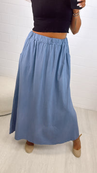 (Maxi-) Stoff Rock / denim Art. 10186