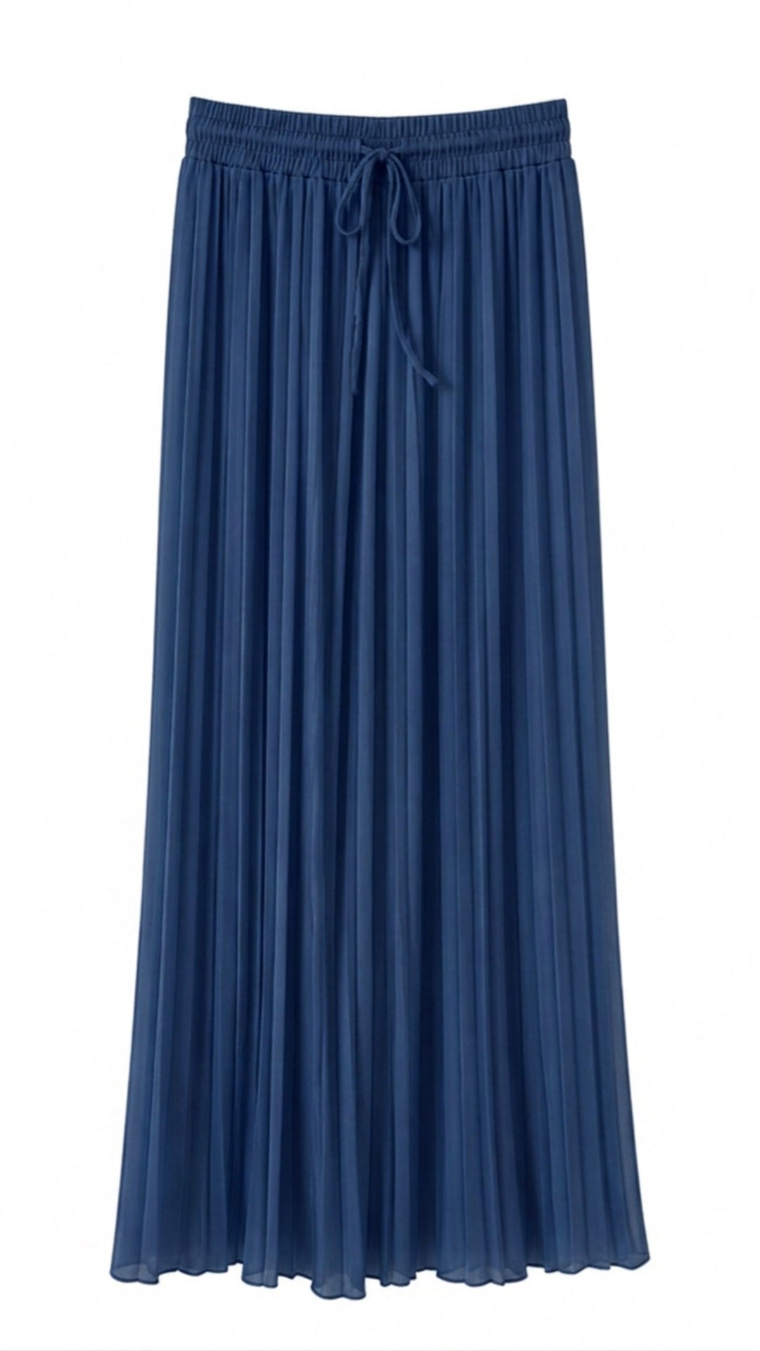 Hose Plissee / dunkel marine blau Art. 9311